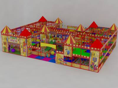 Детский игровой лабиринт «Замок»